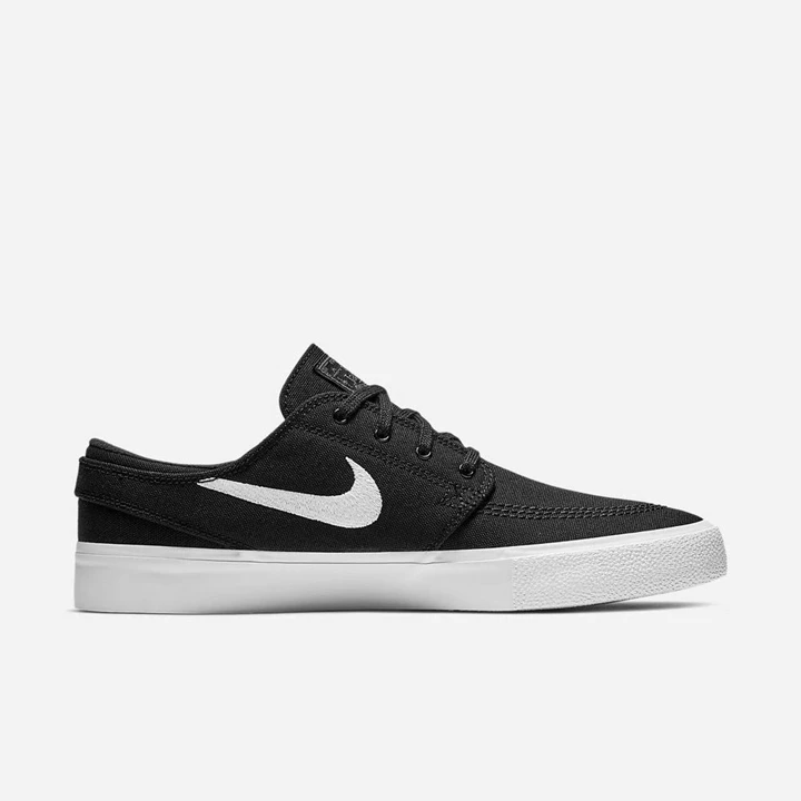 Nike SB Zoom Stefan Janoski Deszkás Cipő Férfi Fekete Szürke Világos Barna Fehér | HU4256775