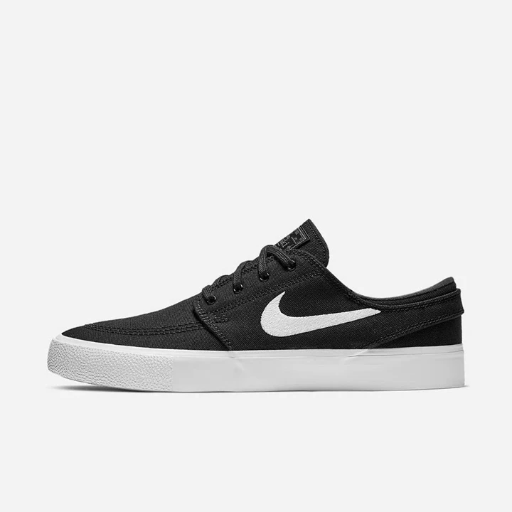 Nike SB Zoom Stefan Janoski Deszkás Cipő Férfi Fekete Szürke Világos Barna Fehér | HU4256775